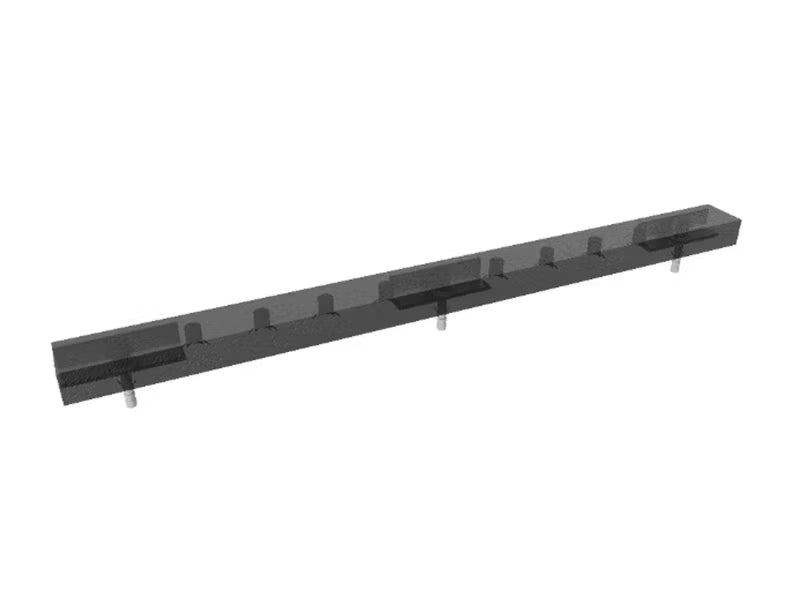 Afslutningskant Easy Drop 70 cm Sort 4 Stk.