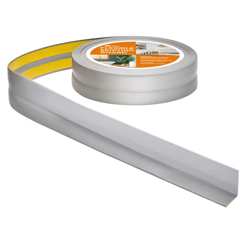 Afslutningsliste 18x18 mm Fleksibel Selvklæbende