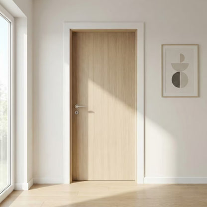 Afslutningsliste MDF 6x30 mm 240 cm Hvid