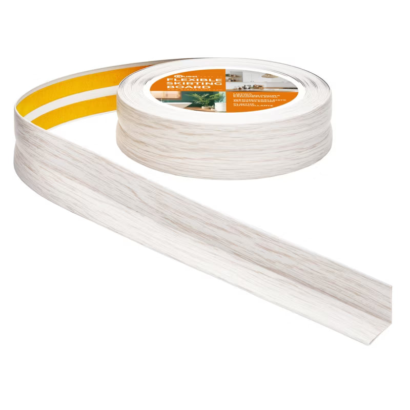 Afslutningsliste Selvklæbende 25x25 mm 5 m Birk