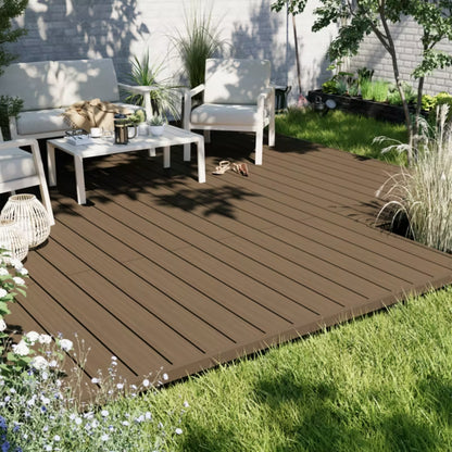 Afslutningsprofil Neva Premium 4x5,2x220 cm Teak Komposit