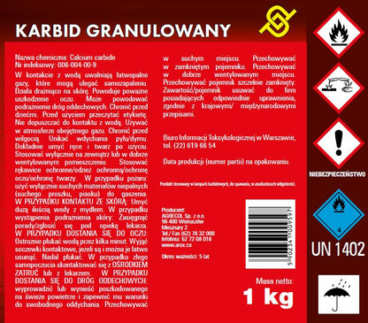 Agrecol Karbid granulater mod muldvarpe 1 kg