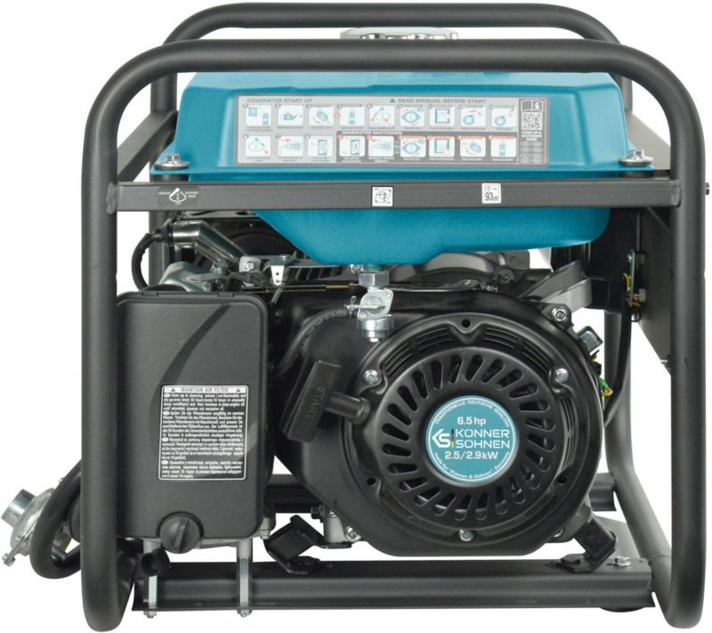 K&S KS 2900G generator - pålideligt strømforsyningsvalg med 2900 W effekt