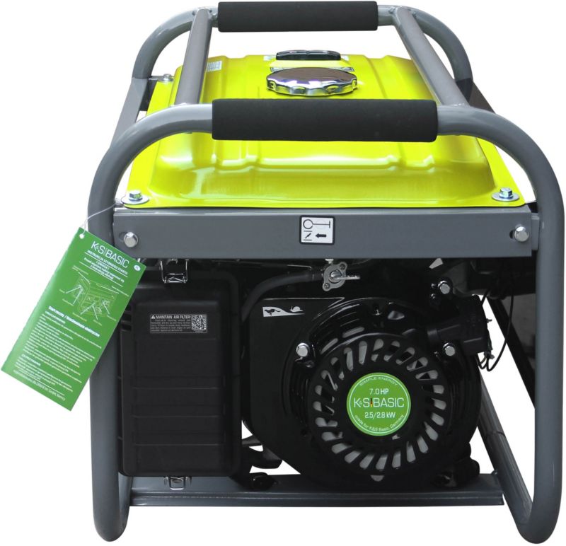 K&S KSB 30A benzindrevet generator med 2800 W effekt