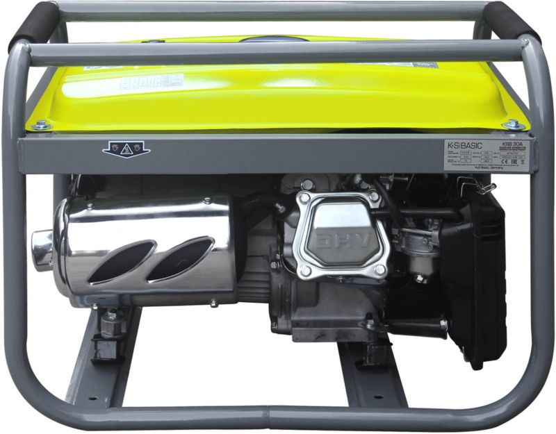 K&S KSB 30A benzindrevet generator med 2800 W effekt