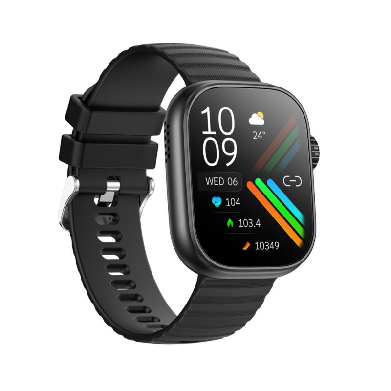 AIWA smartwatch SW-A700 IP67 BT 300mAh Sort 1 stk.