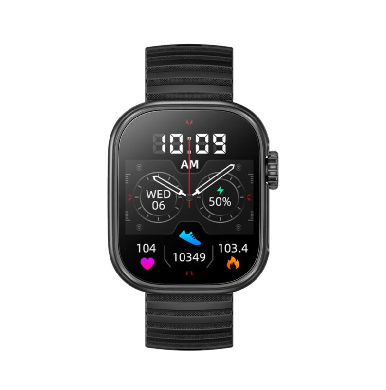 AIWA smartwatch SW-A700 IP67 BT 300mAh Sort 1 stk.