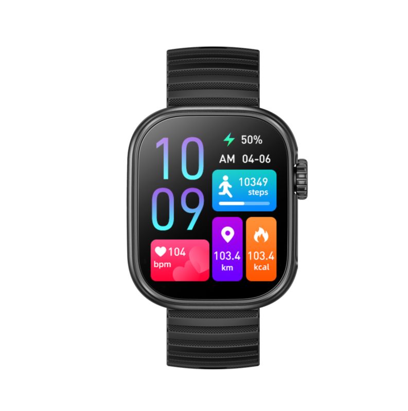 AIWA smartwatch SW-A700 IP67 BT 300mAh Sort 1 stk.