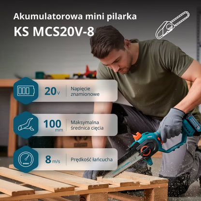 Akku Beskæresæt 20V MCS-CSP-SET med Minisav og Grensaks