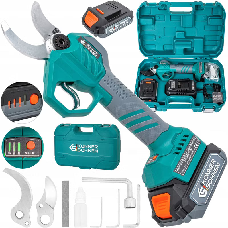 Akku Gavesaks 20V 40 mm Grøn