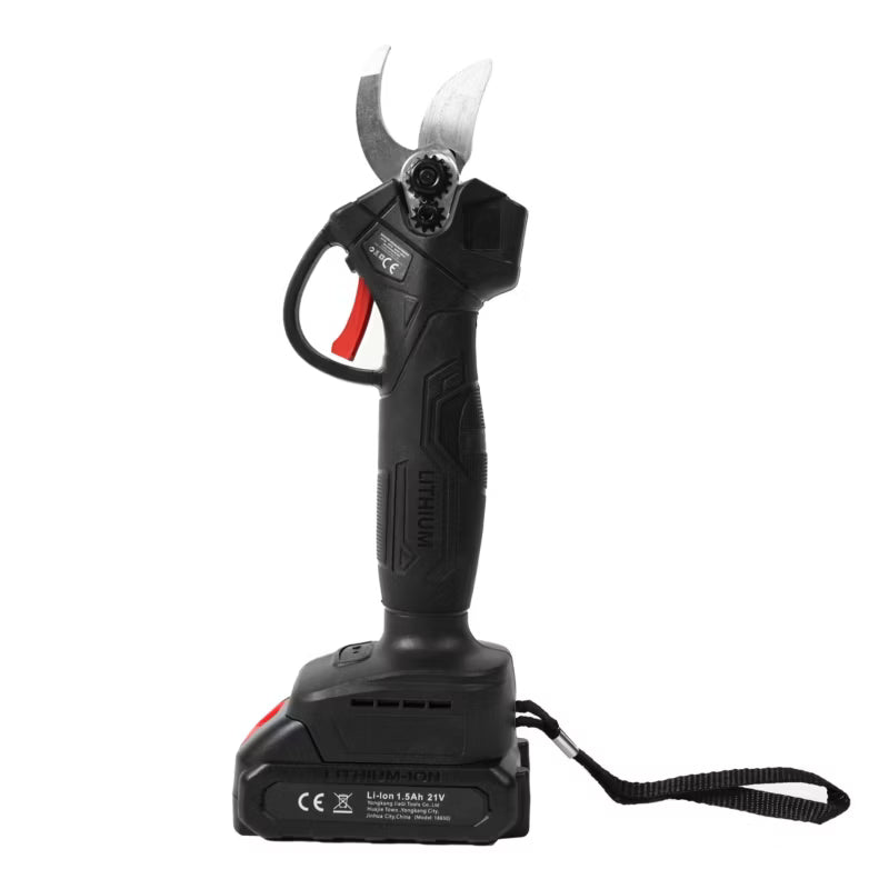 Akku Gavesaks 30 mm Sort med 2 Batterier