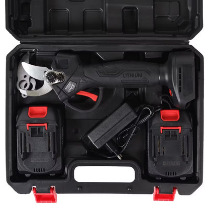 Akku Gavesaks 30 mm Sort med 2 Batterier