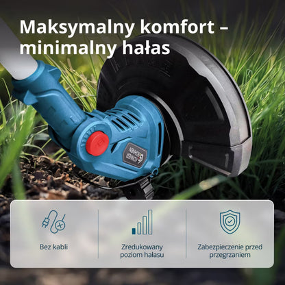 Akku Græstrimmer 20V 250 mm Teleskopisk KS GT-20V