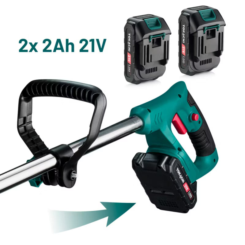 Akku Græstrimmer TrimX Air 21V med 2 Batterier 15 cm