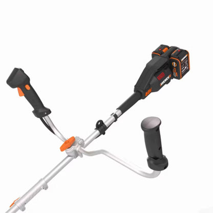 Akku Græstrimmer WG084E 38 cm med 2x4,0 Ah Batterier