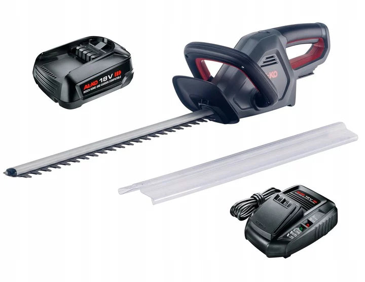 Akku Hækkeklipper 45 cm 18V med 2,5 Ah Batteri og Lader