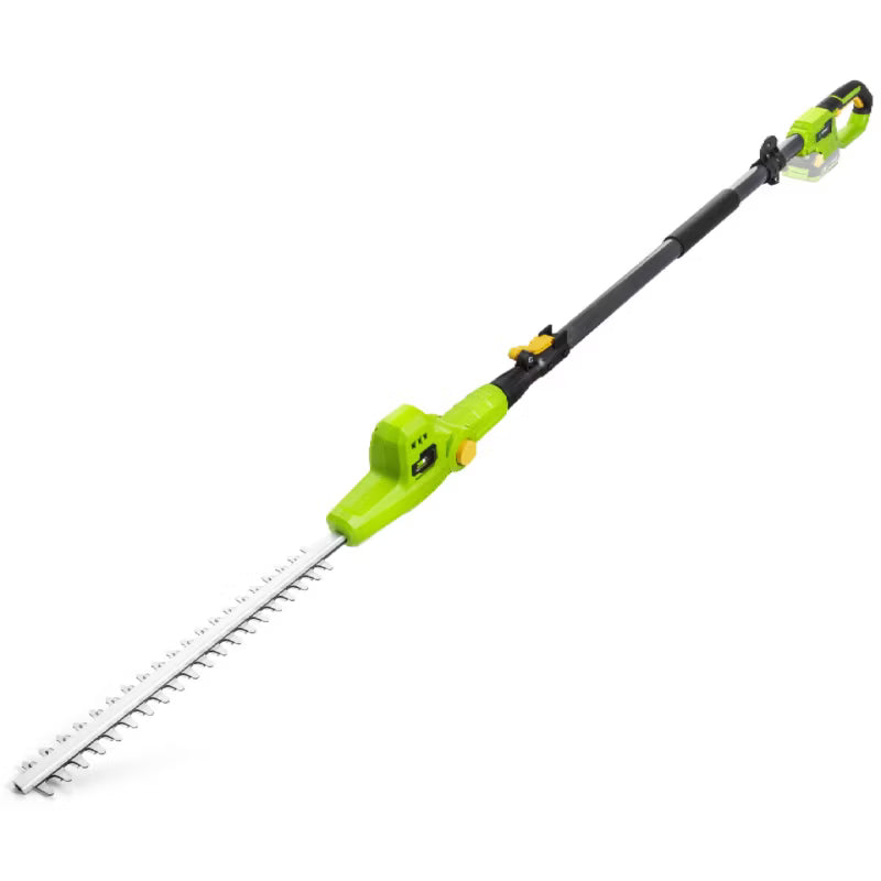 Akku Hækkeklipper Teleskopisk 42 cm 20V Grøn