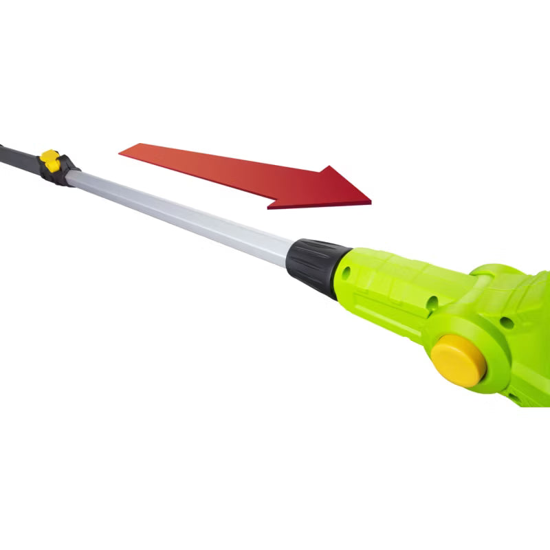 Akku Hækkeklipper Teleskopisk 42 cm 20V Grøn