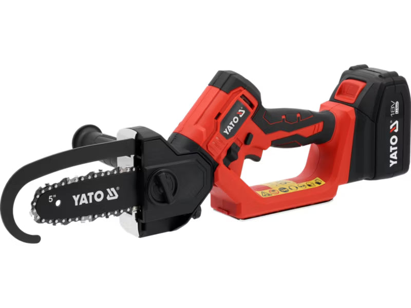 Akku Kædesav 18V med 4 Ah Batteri YT-828115