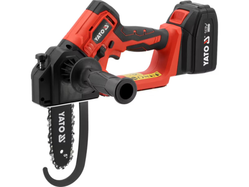 Akku Kædesav 18V med 4 Ah Batteri YT-828115