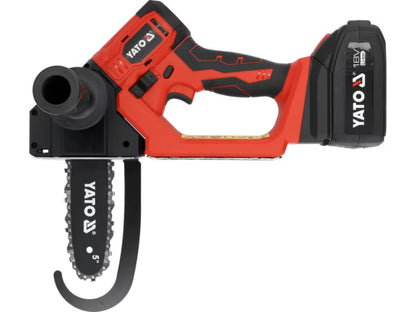 Akku Kædesav 18V med 4 Ah Batteri YT-828115