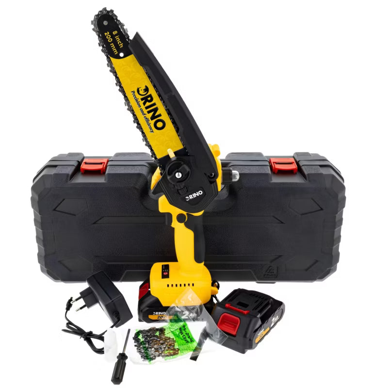 Akku Kædesav 20V 200 mm med 2x2Ah Batterier MSAW20LI-20
