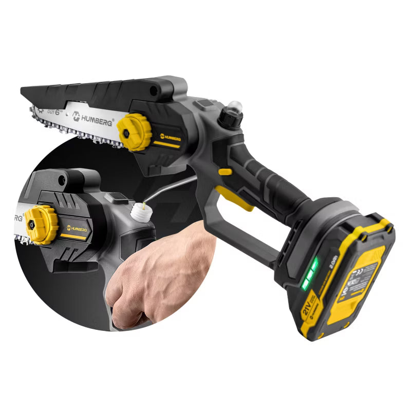 Akku Kædesav Børsteløs 15-20 cm HM-421