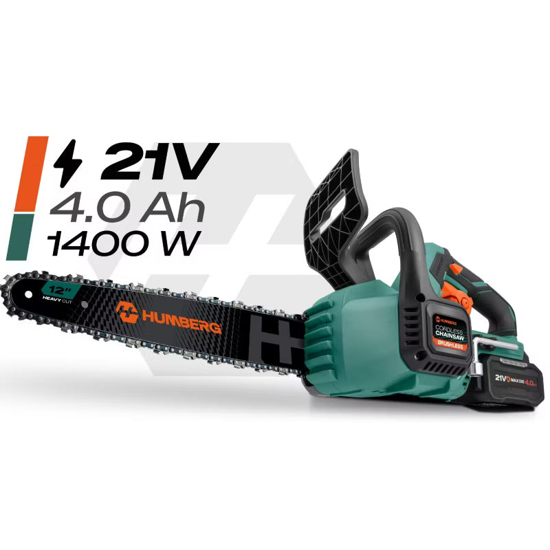 Akku Motorsav Børsteløs 12" 4Ah HM-436