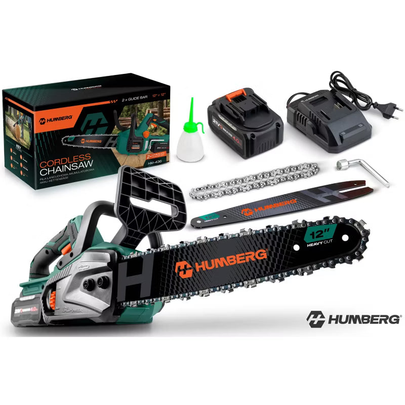 Akku Motorsav Børsteløs 12" 4Ah HM-436