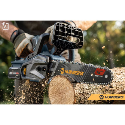 Akku Motorsav HM-436 12" Børsteløs 4Ah