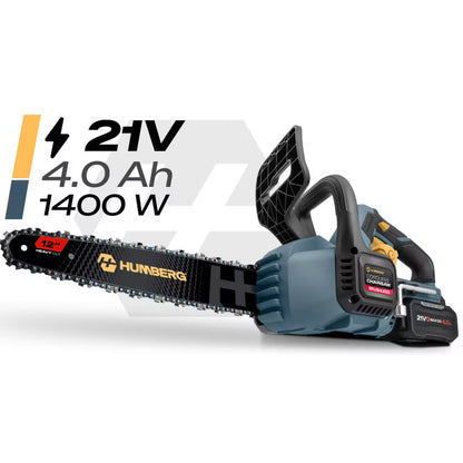 Akku Motorsav HM-436 12" Børsteløs 4Ah