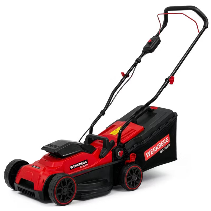 Akku Plæneklipper 33 cm med 2x20V 4Ah Batterier
