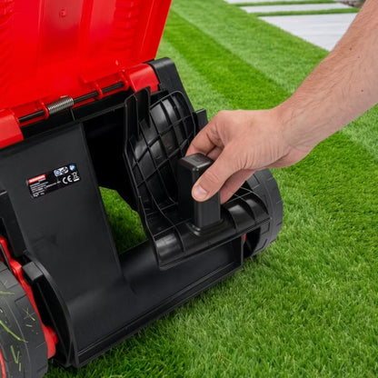 Akku Plæneklipper 33 cm med 2x20V 4Ah Batterier