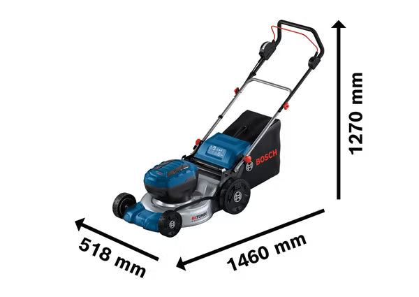 Akku Plæneklipper GRA 18V2-46 46 cm 60 L 06008C8000