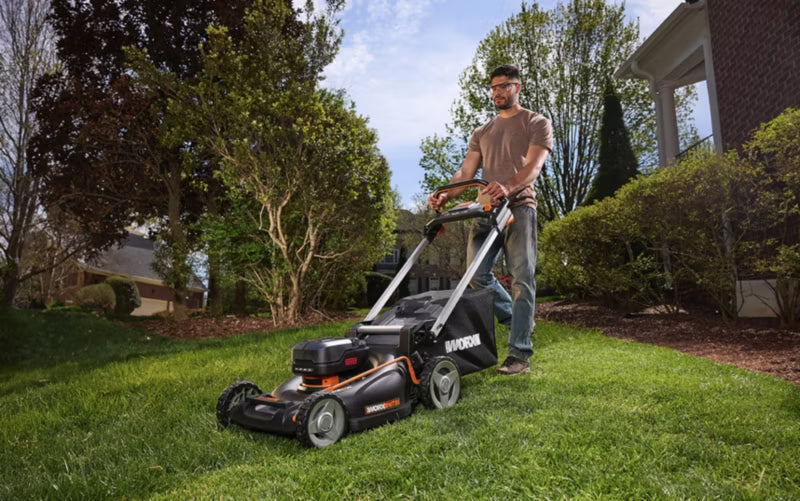 Akku Plæneklipper WG760E 51 cm Selvkørende 40V