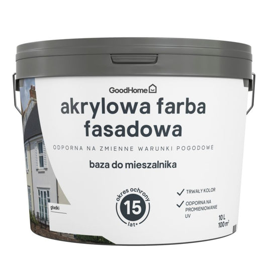 Akryl facadefarve GoodHome 10 l base B2