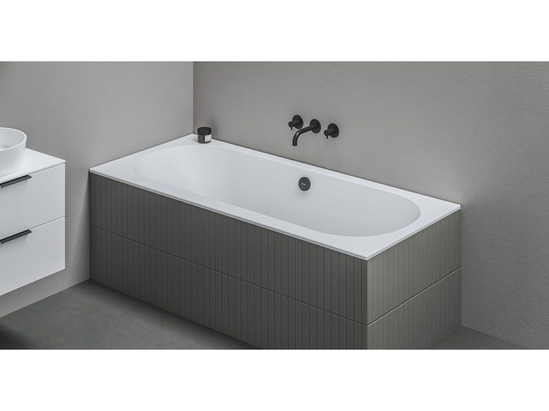 Akryl rektangulært badekar Ravak CITY SLIM 180 x 80 hvid 1 stk