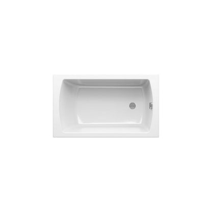 Akryl rektangulært badekar Ravak CLASSIC II 120x70 N snowwhite 1 stk