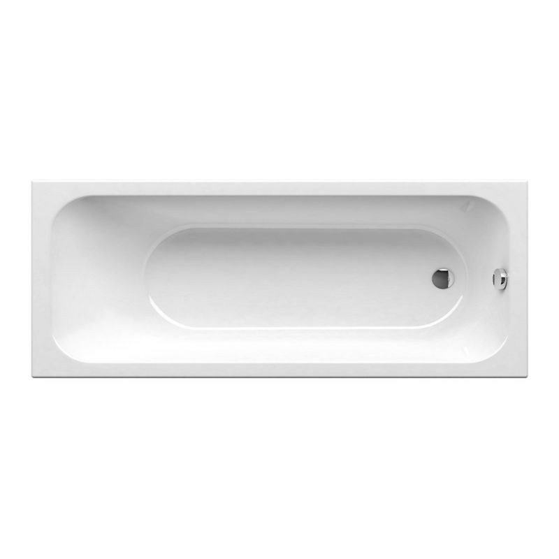 Rektangulært akrylbadekar Ravak CHROME SLIM 170x75 hvid 1 stk
