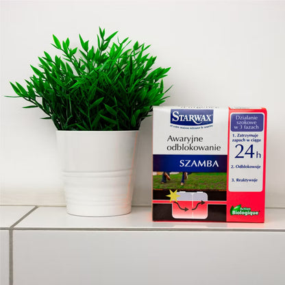 Aktivator til Septiktank 3-Faset Akutbehandling 600 g