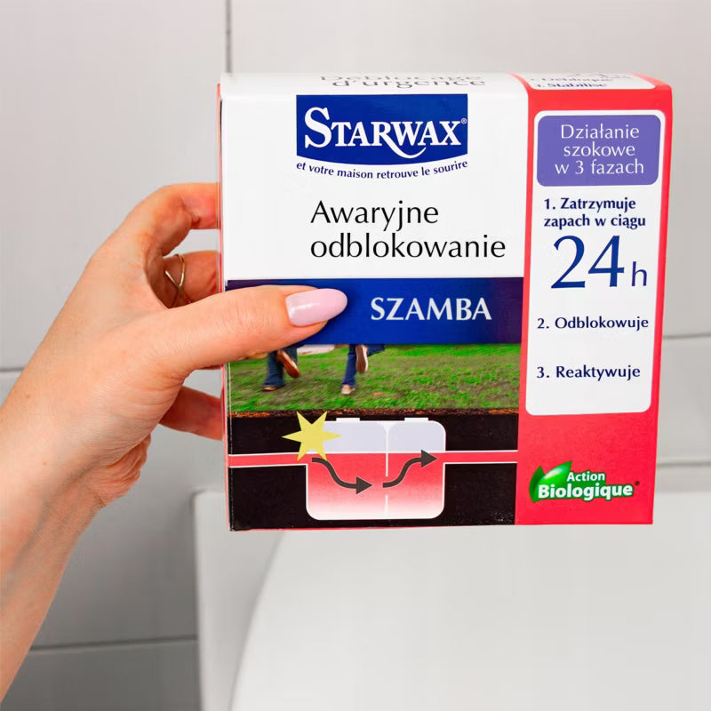 Aktivator til Septiktank 3-Faset Akutbehandling 600 g