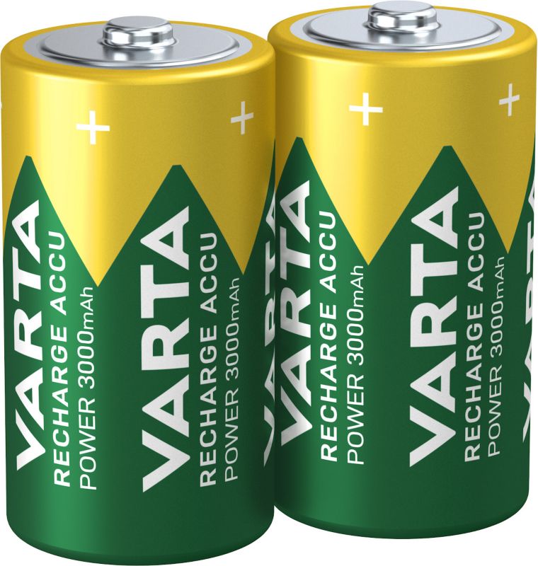 VARTA Recharge Accu Power C genopladelige batterier 3000 mAh 2 stk.