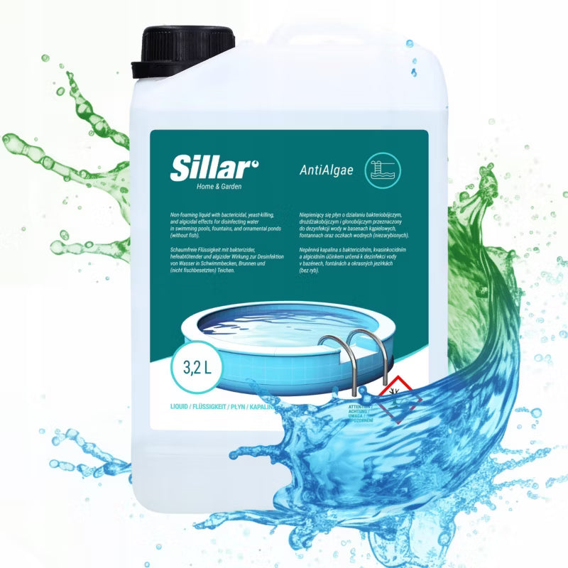 Algemiddel til Pool og Spa 3,2 Liter