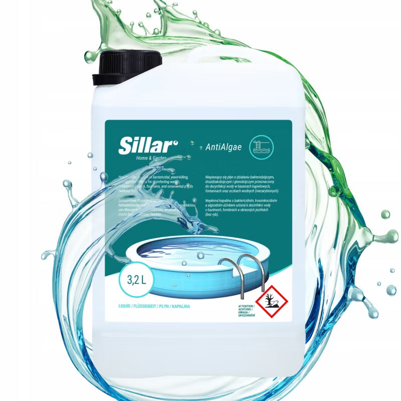 Algemiddel til Pool og Spa 3,2 Liter