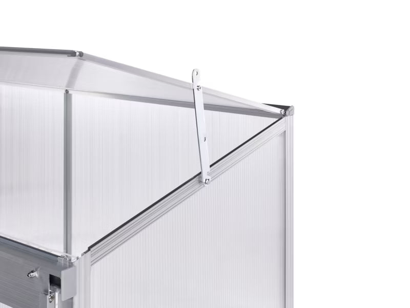 Altan Drivhus Lecce 129x59x142 cm Sølv