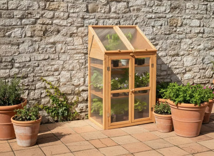 Altan Drivhus Volvera 67x49x114 cm Brun Træ