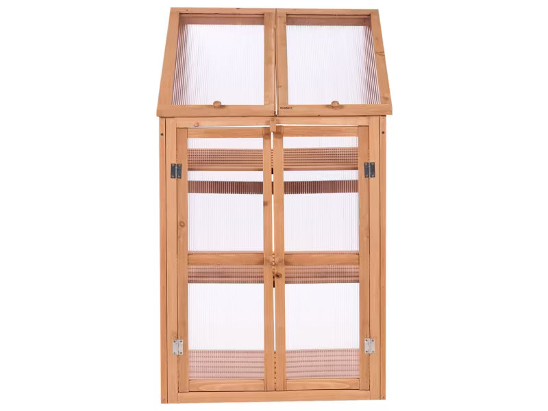 Altan Drivhus Volvera 67x49x114 cm Brun Træ