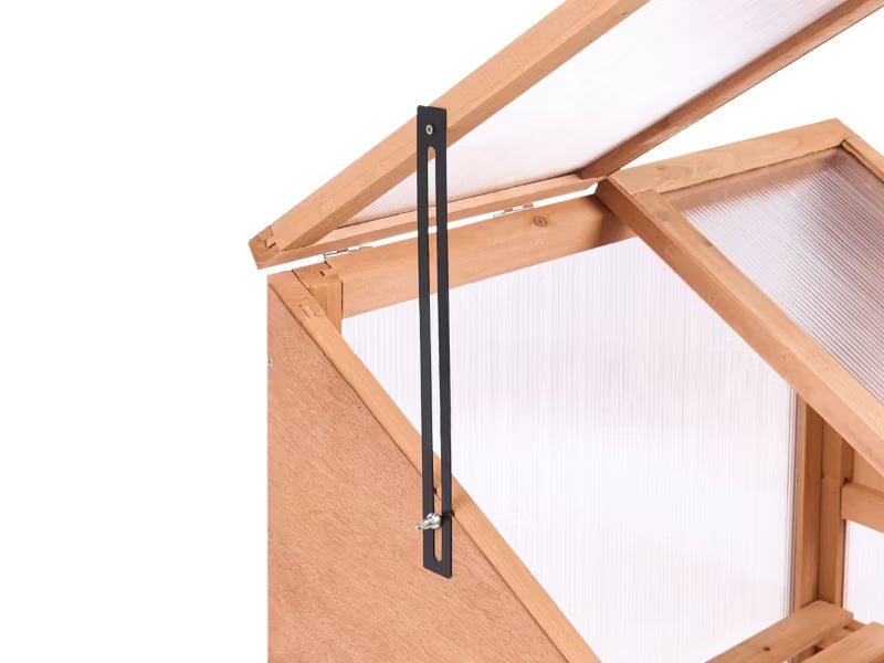 Altan Drivhus Volvera 67x49x114 cm Brun Træ