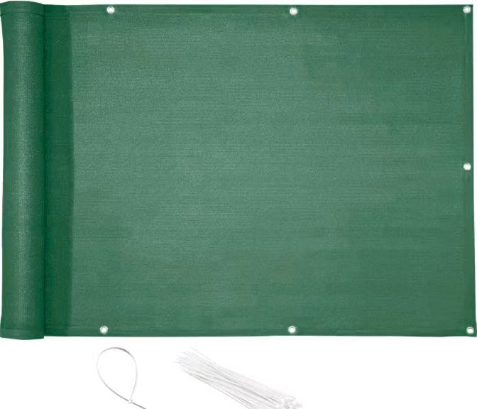 Altanafdækning 100x500 cm Grøn