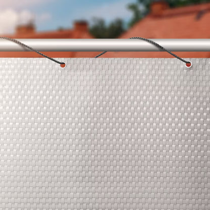 Altanafdækning Poly疏rattan 1x5 m Grå